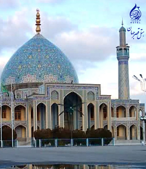 امامزاده آقا علی عباس - هتل قصرجهان
